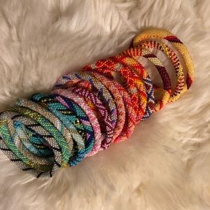 Nepali Roll Bead Bracelets